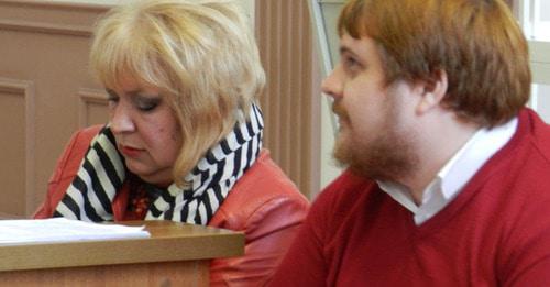Алексей Волков и его адвокат Наталья Волкова. Фото Татьяны Филимоновой для "Кавказского узла" Алексей Волков и его адвокат Наталья Волкова. Фото Татьяны Филимоновой для "Кавказского узла"