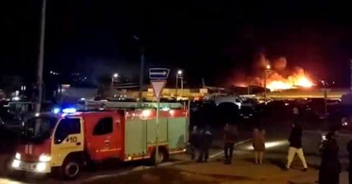Пожар на рынке в Ростове-на-Дону, 8 октября 2017 года. Фото: http://www.mchs.gov.ru Пожар на рынке в Ростове-на-Дону, 8 октября 2017 года. Фото: http://www.mchs.gov.ru