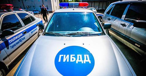Машина ГИБДД. Фото: Максим Тишин / Югополис Машина ГИБДД. Фото: Максим Тишин / Югополис