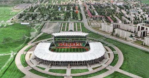 Стадион "Ахмат -
Арена". Грозный. Фото https://chechnyatoday.com/content/view/301339 Стадион "Ахмат -
Арена". Грозный. Фото https://chechnyatoday.com/content/view/301339