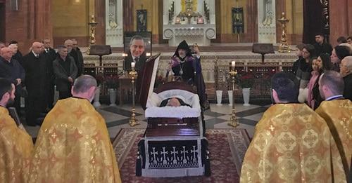 Панихида по Левону Айрапетяну в Москве. 20 октября 2017 г. Фото Олега Краснова для "Кавказского узла" Панихида по Левону Айрапетяну в Москве. 20 октября 2017 г. Фото Олега Краснова для "Кавказского узла"