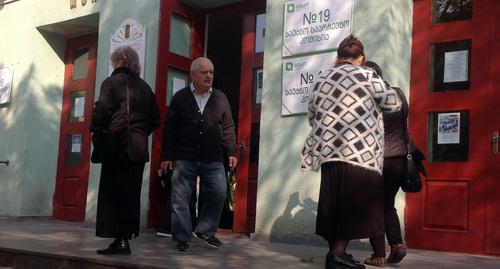 Избирательный участок в Грузии. Фото Галины Готуа для "Кавказского узла" Избирательный участок в Грузии. Фото Галины Готуа для "Кавказского узла"