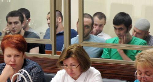 Заседание по делу "Орджоникидзевского джамаата" Фото Константина Волгина для "Кавказского узла" Заседание по делу "Орджоникидзевского джамаата" Фото Константина Волгина для "Кавказского узла"
