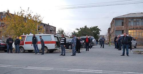 Возле детского сада "Манушак". Армавир, 30 октября 2017 г. Фото © Sputnik/ Karen Yepremyan
Возле детского сада "Манушак". Армавир, 30 октября 2017 г. Фото © Sputnik/ Karen Yepremyan