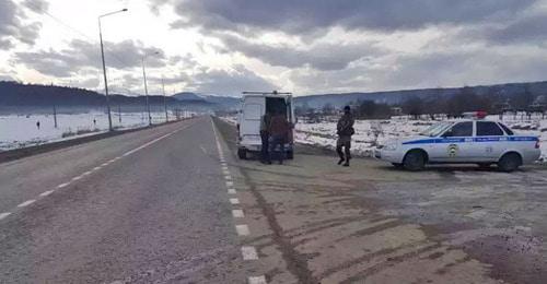 Режим контртеррористической операции в Зеленчукском районе Карачаево-Черкесии. 18 декабря 2017 г. Фото: Пресс-служба Национального антитеррористического комитета http://nac.gov.ru Режим контртеррористической операции в Зеленчукском районе Карачаево-Черкесии. 18 декабря 2017 г. Фото: Пресс-служба Национального антитеррористического комитета http://nac.gov.ru