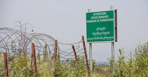 Граница Южной Осетии с Грузией. Фото © Sputnik / Наталья Айриян
Граница Южной Осетии с Грузией. Фото © Sputnik / Наталья Айриян