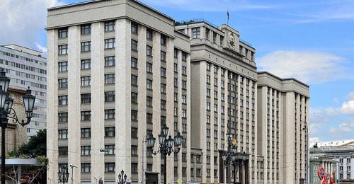 Здание Госдумы. Фото: Д. Иванов https://ru.wikipedia.org Здание Госдумы. Фото: Д. Иванов https://ru.wikipedia.org