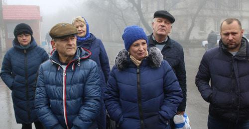 Пикет шахтеров в Гуково. Фото Вячеслава Прудникова для "Кавказского узла" Пикет шахтеров в Гуково. Фото Вячеслава Прудникова для "Кавказского узла"