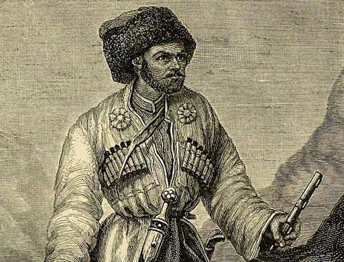 Хаджи-Мурат. Гравюра Г.И. Грачёва (1886) с литографии 1851 года из собрания П.А. Ефремова. Фото http://commons.wikimedia.org/ Хаджи-Мурат. Гравюра Г.И. Грачёва (1886) с литографии 1851 года из собрания П.А. Ефремова. Фото http://commons.wikimedia.org/