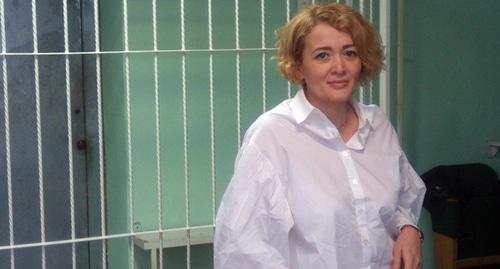 Анастасия Шевченко в здании мирового суда. Фото Константина Волгина для "Кавказского узла" Анастасия Шевченко в здании мирового суда. Фото Константина Волгина для "Кавказского узла"