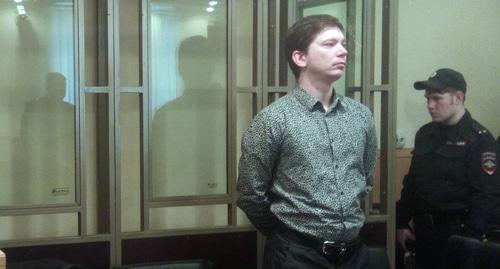 Адвокат Абдурахима Мухидинова Станислав Ходырев. Фото Константина Волгина для "Кавказского узла"
Адвокат Абдурахима Мухидинова Станислав Ходырев. Фото Константина Волгина для "Кавказского узла"
