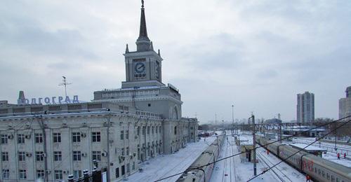 Часы на здании Волгограда. Фото Вячеслава Ященко для "Кавказского узла" Часы на здании Волгограда. Фото Вячеслава Ященко для "Кавказского узла"