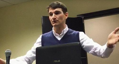 Александр Валов. Фото: Светлана Кравченко для "Кавказского узла" Александр Валов. Фото: Светлана Кравченко для "Кавказского узла"