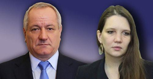 Рамазан Алиев и Екатерина Толстикова. Коллаж "Кавказского узла" Фото: Пресс-служба правительства Дагестан http://www.e-dag.ru Пресс-служба коммунистической партии РФ https://kprf.ru/ Рамазан Алиев и Екатерина Толстикова. Коллаж "Кавказского узла" Фото: Пресс-служба правительства Дагестан http://www.e-dag.ru Пресс-служба коммунистической партии РФ https://kprf.ru/