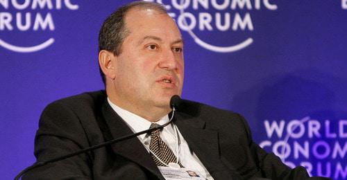 Армен Саргсян. Фото: Copyright World Economic Forum https://ru.wikipedia.org Армен Саргсян. Фото: Copyright World Economic Forum https://ru.wikipedia.org