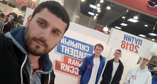 Давид Канкия. Фото Личная страница FB https://www.facebook.com/photo.php?fbid=1603111659747459&set=ecnf.100001459204520&type=3&theater Давид Канкия. Фото Личная страница FB https://www.facebook.com/photo.php?fbid=1603111659747459&set=ecnf.100001459204520&type=3&theater