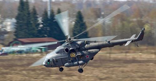 Вертолет Ми-8. Фото: Alex Beltyukov (RFE/RL) Вертолет Ми-8. Фото: Alex Beltyukov (RFE/RL)