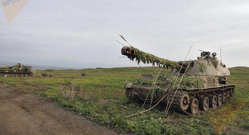 Танковые учения в армии. Фото Sputnik/ Asatur Yesayants
https://ru.armeniasputnik.am/karabah/20180313/10890050/tankovye-ucheniya-startovali-v-karabahe.html Танковые учения в армии. Фото Sputnik/ Asatur Yesayants
https://ru.armeniasputnik.am/karabah/20180313/10890050/tankovye-ucheniya-startovali-v-karabahe.html