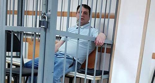 Юрий Гольдер в суде. 22 марта 2018 года. Фото Сергея Куницкого для "Кавказского узла". Юрий Гольдер в суде. 22 марта 2018 года. Фото Сергея Куницкого для "Кавказского узла".