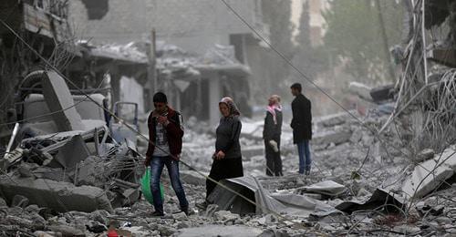 Война в Сирии. Фото: REUTERS/Khalil Ashawi Война в Сирии. Фото: REUTERS/Khalil Ashawi