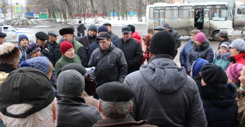 Пикет шахтеров Гуково. Апрель 2018 г. Фото Вячеслава Прудникова для "Кавказского узла" Пикет шахтеров Гуково. Апрель 2018 г. Фото Вячеслава Прудникова для "Кавказского узла"