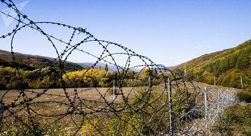 Граница с Южной Осетией Грузии. Фото Sputnik / Наталья Айриян
https://sputnik-ossetia.ru/South_Ossetia/20180505/6325992.html Граница с Южной Осетией Грузии. Фото Sputnik / Наталья Айриян
https://sputnik-ossetia.ru/South_Ossetia/20180505/6325992.html