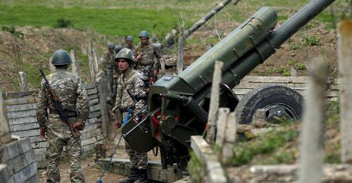 На линии соприкосновения в Нагорном Карабахе. Фото: REUTERS/Staff TPX На линии соприкосновения в Нагорном Карабахе. Фото: REUTERS/Staff TPX
