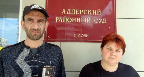 Мартирос Демерчян с супругой. Фото Светланы Кравченко для "Кавказского узла" Мартирос Демерчян с супругой. Фото Светланы Кравченко для "Кавказского узла"