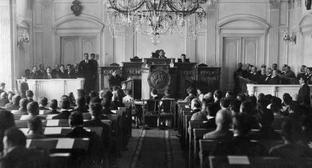 Учредительное собрание Грузии, 1919 год. Фото National Archives of Georgia, предоставлено пресс-службой правительства Грузии.