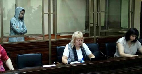 Павел Гриб в зале суда. Фото Константина Волгина для "Кавказского узла" Павел Гриб в зале суда. Фото Константина Волгина для "Кавказского узла"