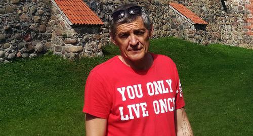 Игорь Стенин в Литве. Фото Елены Гребенюк для "Кавказского узла" Игорь Стенин в Литве. Фото Елены Гребенюк для "Кавказского узла"