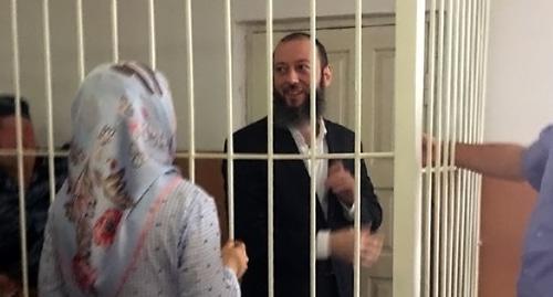 Магомед Хазбиев в суде. Фото Умар Йовлой
для "Кавказского узла" Магомед Хазбиев в суде. Фото Умар Йовлой
для "Кавказского узла"