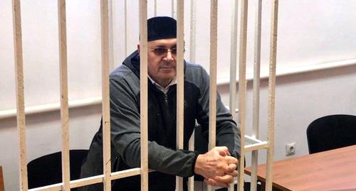 Оюб Титиев в суде. Фото Патимат Махмудовой для "Кавказского узла" Оюб Титиев в суде. Фото Патимат Махмудовой для "Кавказского узла"