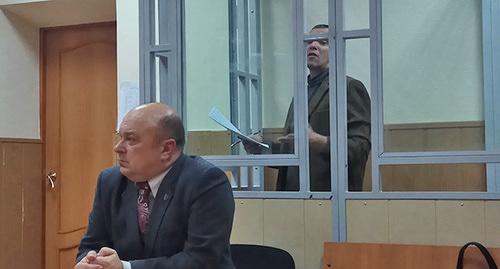 Александр Аверин в зале суда. 20 ноября 2018 года. Фото Константина Волгина для "Кавказского узла" Александр Аверин в зале суда. 20 ноября 2018 года. Фото Константина Волгина для "Кавказского узла"