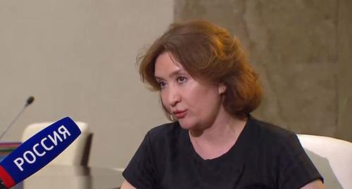 Елена Хахалева. Кадр из видео пользователя Россия 24 https://www.youtube.com/watch?v=UuCSFnpyx8I Елена Хахалева. Кадр из видео пользователя Россия 24 https://www.youtube.com/watch?v=UuCSFnpyx8I
