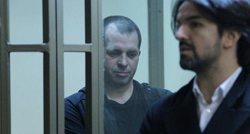 Андрей Виноградов (слева) и Мурат Мусаев в зале суда. Фото Валерия Люгаева для "Кавказского узла" Андрей Виноградов (слева) и Мурат Мусаев в зале суда. Фото Валерия Люгаева для "Кавказского узла"