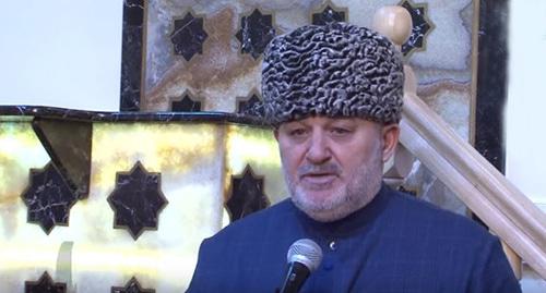 Муфтий Ингушетии Иса Хамхоев. Кадр из видео пользователя Духовный центр мусульман РИ https://www.youtube.com/watch?v=BTKx_IQDA3A
Муфтий Ингушетии Иса Хамхоев. Кадр из видео пользователя Духовный центр мусульман РИ https://www.youtube.com/watch?v=BTKx_IQDA3A