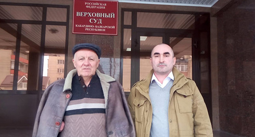 Аслан Иритов (слева) и Магомед Аламов. Фото Людмилы Маратовой для "Кавказского узла" Аслан Иритов (слева) и Магомед Аламов. Фото Людмилы Маратовой для "Кавказского узла"