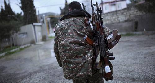 На линии соприкосновения в Нагорном Карабахе. Фото: REUTERS/Vahan Stepanyan/PAN Photo На линии соприкосновения в Нагорном Карабахе. Фото: REUTERS/Vahan Stepanyan/PAN Photo
