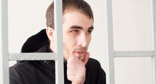 Жалауди Гериев в зале суда. Фото Патимат Махмудовой для "Кавказского узла" Жалауди Гериев в зале суда. Фото Патимат Махмудовой для "Кавказского узла"