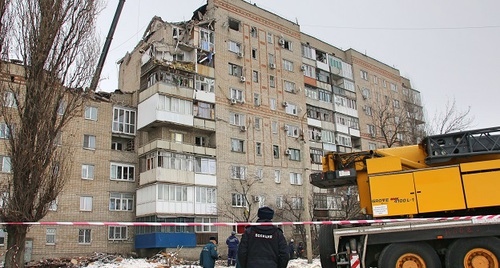 Последствия взрыва в многоэтажке в Шахтах. 14.01.2019 г. Фото Вячеслава Прудникова для "Кавказского узла" Последствия взрыва в многоэтажке в Шахтах. 14.01.2019 г. Фото Вячеслава Прудникова для "Кавказского узла"