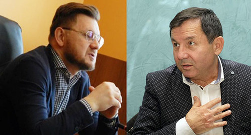 Салман Дадаев (слева) и Гаджимурад Омаров. Коллаж "Кавказского узла" Фото: Ильяс Хаджи www.chernovik.ru https://basman.mos.ru Салман Дадаев (слева) и Гаджимурад Омаров. Коллаж "Кавказского узла" Фото: Ильяс Хаджи www.chernovik.ru https://basman.mos.ru
