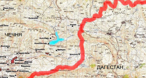 Карта границы между Чечней и Дагестаном. Фото: http://euro-ombudsman.org/wp-content/uploads/2013/05/AJfhzo6Dt3I.jpg Карта границы между Чечней и Дагестаном. Фото: http://euro-ombudsman.org/wp-content/uploads/2013/05/AJfhzo6Dt3I.jpg