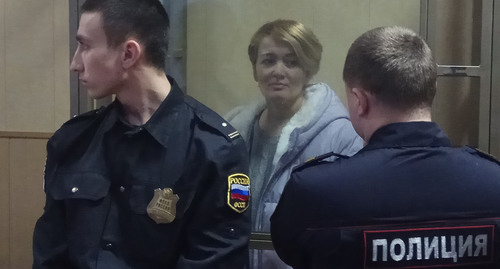 Анастасия Шевченко в зале суда. Фото Константина Волгина для "Кавказского узла" Анастасия Шевченко в зале суда. Фото Константина Волгина для "Кавказского узла"