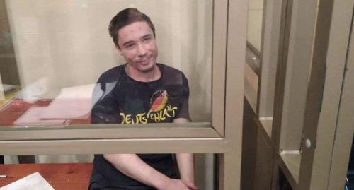 Павел Гриб в зале суда. Фото Константина Волгина для "Кавказского узла" Павел Гриб в зале суда. Фото Константина Волгина для "Кавказского узла"