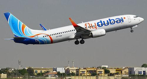Самолет авиакомпании FlyDubai. Фото: Mohammadreza Farhadi Aref https://ru.wikipedia.org Самолет авиакомпании FlyDubai. Фото: Mohammadreza Farhadi Aref https://ru.wikipedia.org