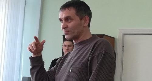 Валерий Черных в суде. Фото Татьяны Филимоновой для "Кавказского узла". Валерий Черных в суде. Фото Татьяны Филимоновой для "Кавказского узла".