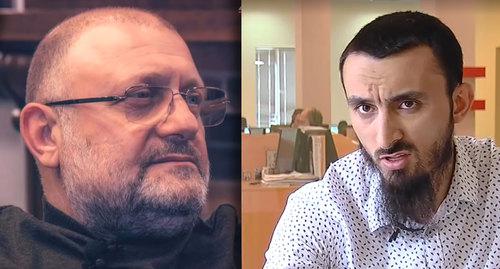 Джамбулат Умаров, Тумсо Абдурахманов. Фото: кадр видео "Чечня сегодня" https://www.youtube.com/watch?v=Fl6HuUnYrqg, Кадр видео Palitra TV https://ok.ru/video/12574852433, коллаж "Кавказского узла" Джамбулат Умаров, Тумсо Абдурахманов. Фото: кадр видео "Чечня сегодня" https://www.youtube.com/watch?v=Fl6HuUnYrqg, Кадр видео Palitra TV https://ok.ru/video/12574852433, коллаж "Кавказского узла"