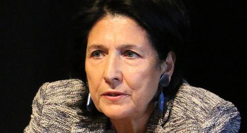 Саломе Зурабишвили. Фото OSCE Parliamentary Assembly https://ru.wikipedia.org/wiki/Зурабишвили,_Саломе#/media/File:Salome_Zurabishvili_in_2018_(cropped).jpg Саломе Зурабишвили. Фото OSCE Parliamentary Assembly https://ru.wikipedia.org/wiki/Зурабишвили,_Саломе#/media/File:Salome_Zurabishvili_in_2018_(cropped).jpg