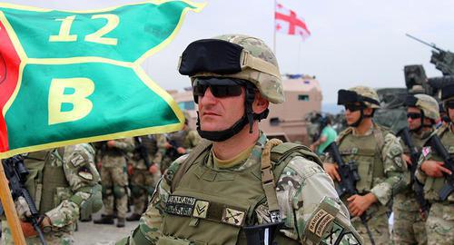 Военные учения "Достойный партнер - 2018" В Грузии. Фото Инны Кукуджановой для "Кавказского узла" Военные учения "Достойный партнер - 2018" В Грузии. Фото Инны Кукуджановой для "Кавказского узла"
